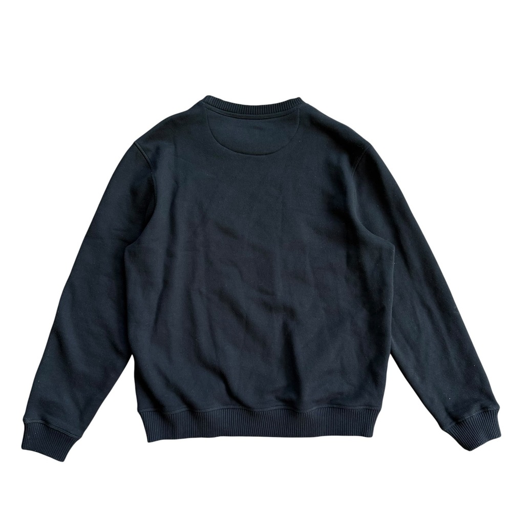 Sean John Mens Black Tiger Embroidered Crewneck Sweatshirt Large Studded Graphic - Picture 2 of 8